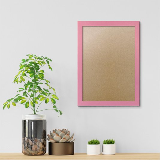 Moldura Lisa Para Quadros Revestida com Fundo MDF e PVC Antirreflexo - 2x1