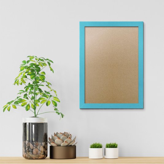 Moldura Lisa Para Quadros Revestida com Fundo MDF e PVC Antirreflexo - 2x1