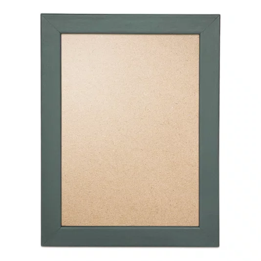 Moldura Lisa Para Quadros Revestida com Fundo MDF e PVC Antirreflexo - 2x1