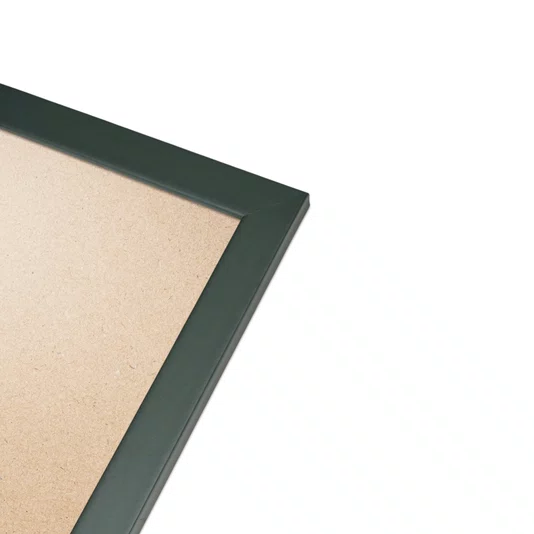 Moldura Lisa Para Quadros Revestida com Fundo MDF e PVC Antirreflexo - 2x1