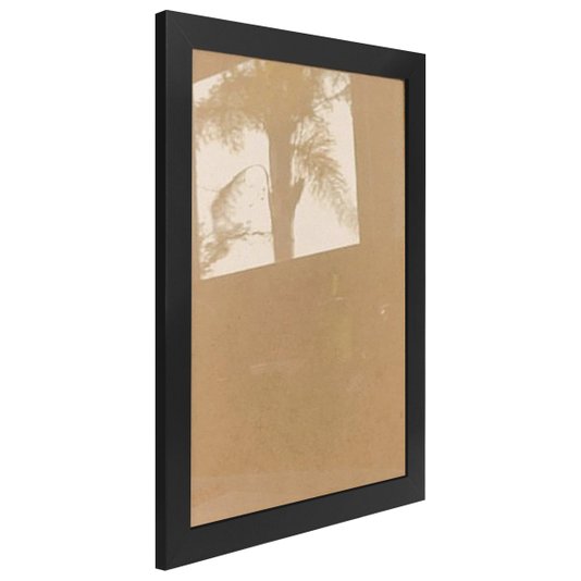 Moldura Lisa Para Quadros Revestida com Fundo MDF e Vidro - 2x1