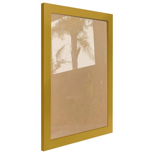 Moldura Lisa Para Quadros Revestida com Fundo MDF e Vidro - 2x1