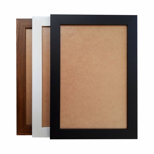 Moldura Lisa Para Quadros Revestida com Pet Reciclado com Fundo MDF e PVC Antirreflexo - 2,8x1,5