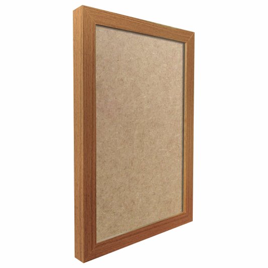 Moldura Lisa Revestida para Quadros e Fotos com Fundo Mdf - 2x2