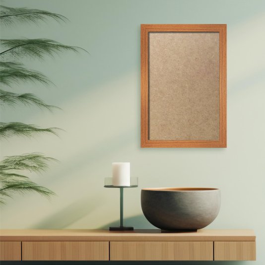 Moldura Lisa Revestida para Quadros e Fotos com Fundo Mdf - 2x2
