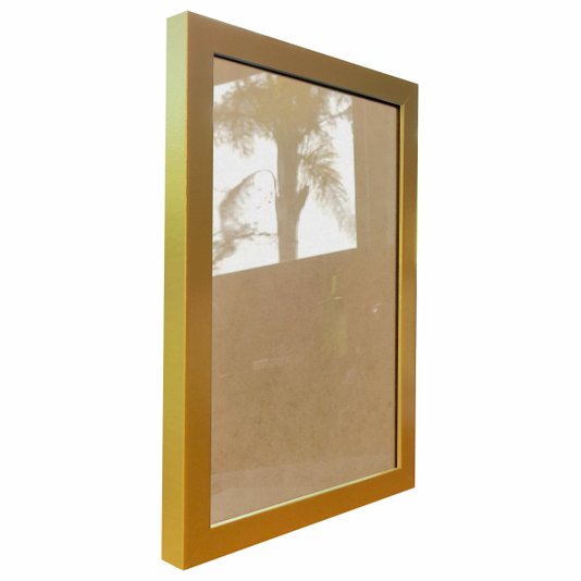 Moldura Lisa Revestida para Quadros e Fotos com Fundo Mdf e Acetato - 2x2
