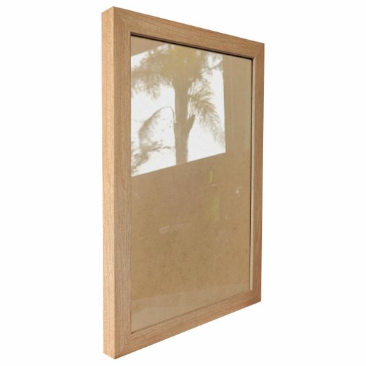 Moldura Lisa Revestida para Quadros e Fotos com Fundo Mdf e Acetato - 2x2