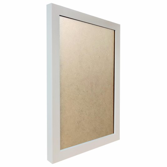 Moldura Lisa Revestida para Quadros e Fotos com Fundo Mdf e PVC Antirreflexo - 2x2