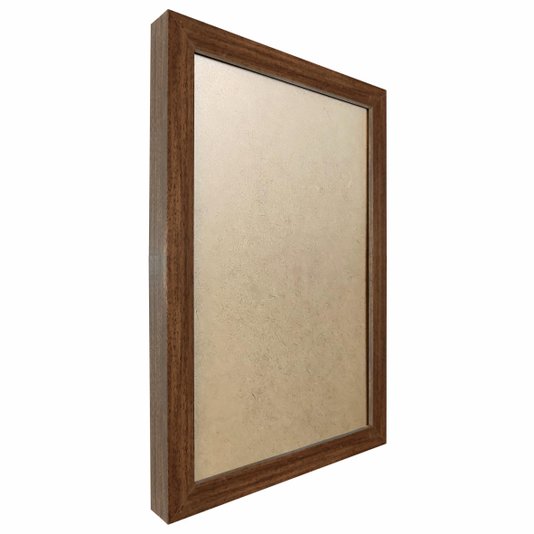 Moldura Lisa Revestida para Quadros e Fotos com Fundo Mdf e PVC Antirreflexo - 2x2