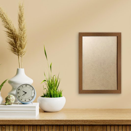 Moldura Lisa Revestida para Quadros e Fotos com Fundo Mdf e PVC Antirreflexo - 2x2
