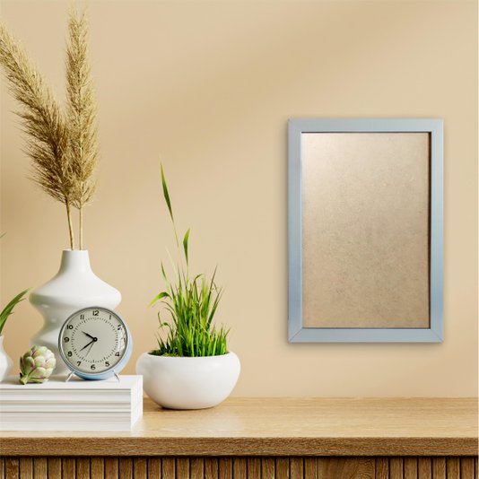 Moldura Lisa Revestida para Quadros e Fotos com Fundo Mdf e PVC Antirreflexo - 2x2