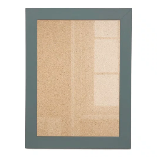 Moldura Lisa Revestida para Quadros e Fotos com Fundo Mdf e Vidro - 2x2