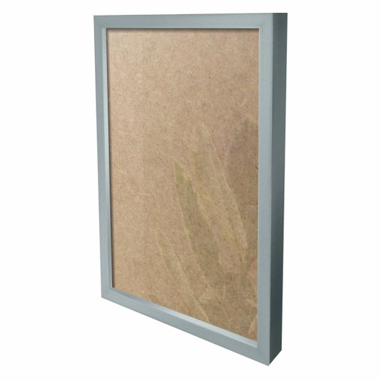 Moldura Personalizada Caixinha para Quadros e Fotos com Fundo Mdf e Frente em Vidro - 1,5x3