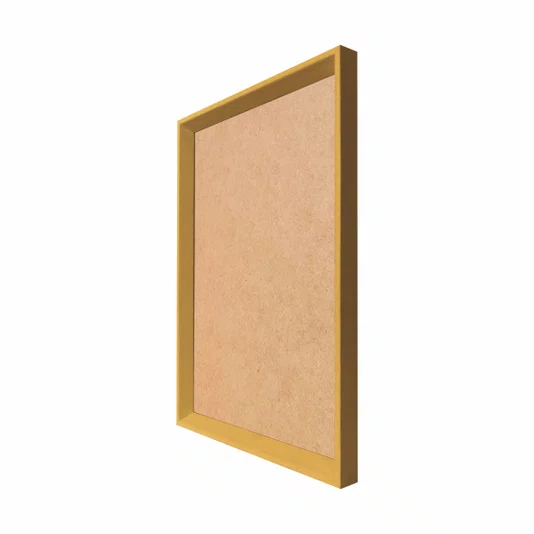 Moldura Personalizada Chanfrada Inclinada para Quadros e Fotos com Fundo Mdf - 1,5x2