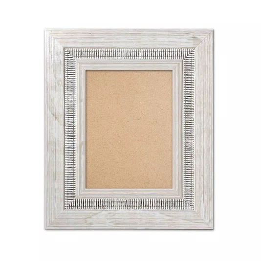 Moldura Personalizada com Friso e Gravação de Padrão de Traços para Quadros e Fotos com Fundo Mdf - 6,6x1,7