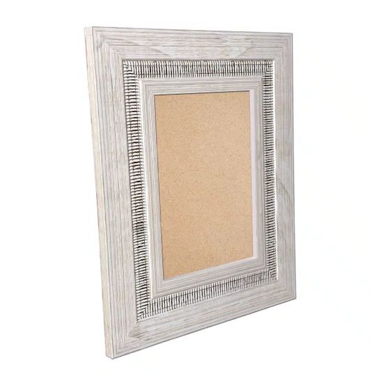 Moldura Personalizada com Friso e Gravação de Padrão de Traços para Quadros e Fotos com Fundo Mdf - 6,6x1,7