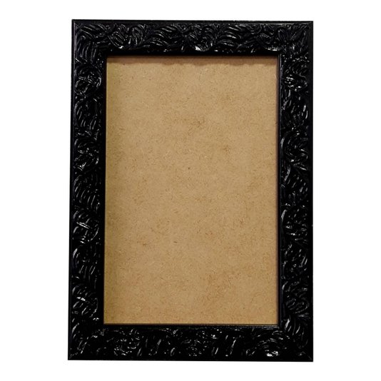 Moldura Personalizada com Gravação de Folhagens para Quadros e Fotos com Fundo MDF - 2x1
