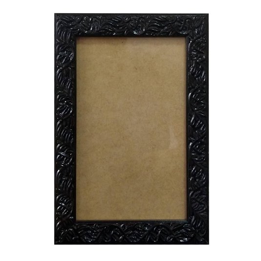 Moldura Personalizada com Gravação de Folhagens para Quadros e Fotos com Fundo MDF e Vidro - 2x1