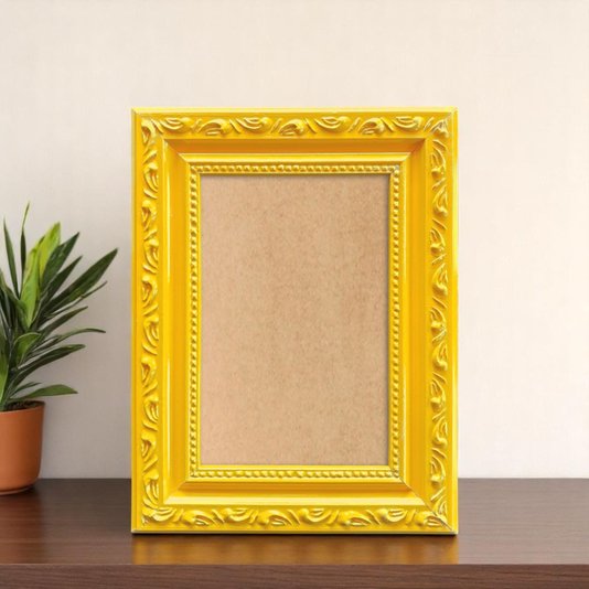 Moldura Personalizada Com Gravação De Ornamentos Com Fundo MDF - 3,4x1,4