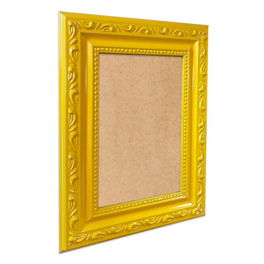 Moldura Personalizada Com Gravação De Ornamentos Com Fundo MDF - 3,4x1,4