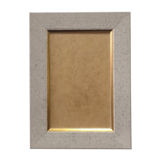 Moldura Personalizada com Textura de Tecido para Quadros e Fotos com Fundo MDF - 2,8x1