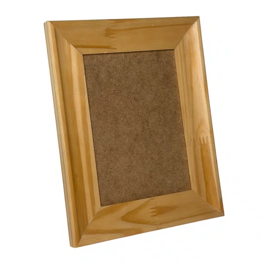 Moldura Personalizada Côncava Envernizada Moldura Côncava Envernizada para Quadros e Fotos com Fundo Mdf - 4,4x1,9