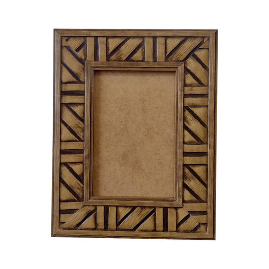 Moldura Personalizada em Madeira Natural com Gravação para Quadros e Fotos com Fundo MDF - 4,5x1,2
