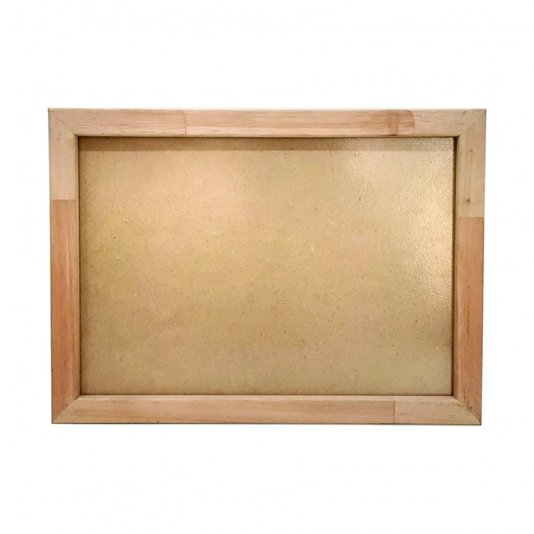 Moldura Personalizada em Madeira para Quadros com Fundo em Mdf - 2x3