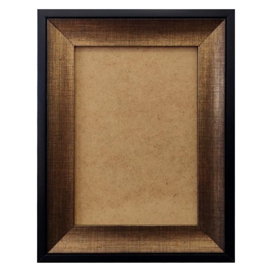Moldura Personalizada Hot Stamp  Efeito Metalizado para Quadros e Fotos com Fundo MDF - 4,1x1,8