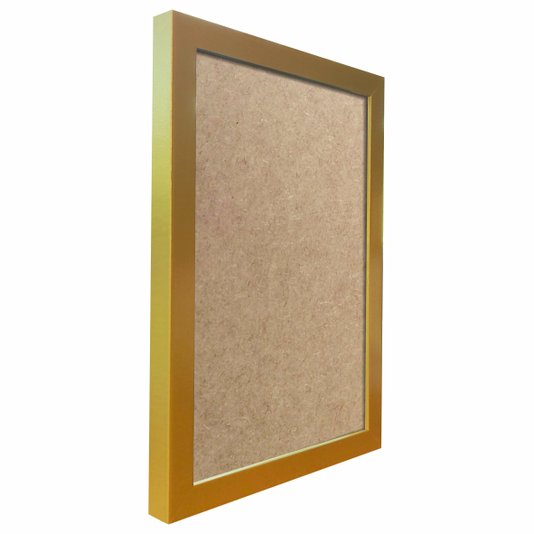 Moldura Personalizada Lisa Revestida para Quadros e Fotos com Fundo Mdf - 2x2
