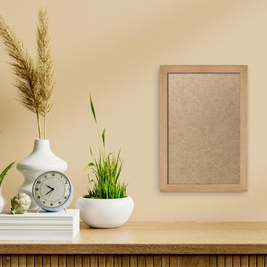 Moldura Personalizada Lisa Revestida para Quadros e Fotos com Fundo Mdf - 2x2