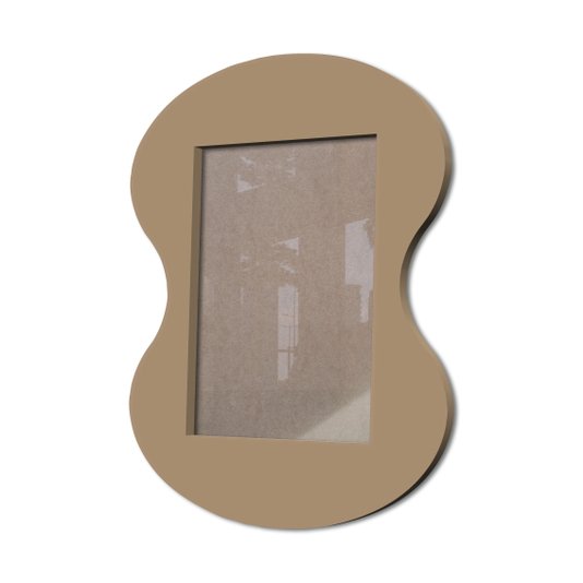 Moldura Provençal Colorida Em Mdf 6 mm Para Quadros Decorativos Com Fundo MDF e Acetato