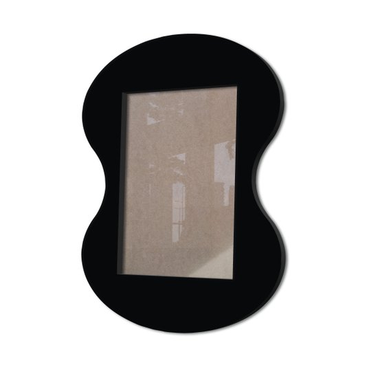 Moldura Provençal Colorida Em Mdf 6 mm Para Quadros Decorativos Com Fundo MDF e Acetato