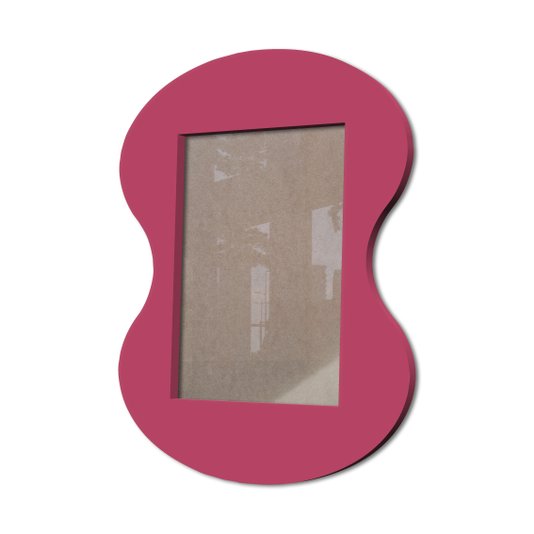 Moldura Provençal Colorida Em Mdf 6 mm Para Quadros Decorativos Com Fundo MDF e Acetato