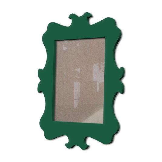 Moldura Provençal Colorida Em Mdf 6 mm Para Quadros Decorativos Com Fundo MDF e Acetato