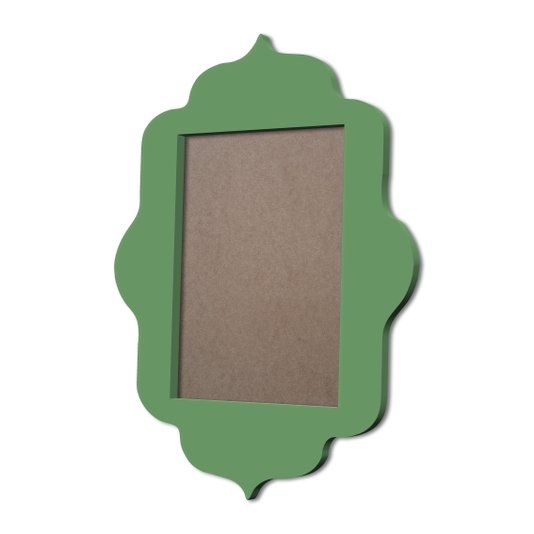 Moldura Provençal Colorida Em MDF 6mm Para Quadros Decorativos Com Fundo MDF