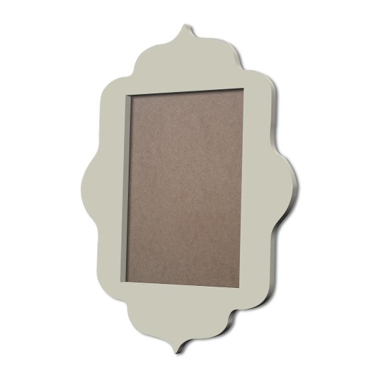 Moldura Provençal Colorida Em MDF 6mm Para Quadros Decorativos Com Fundo MDF