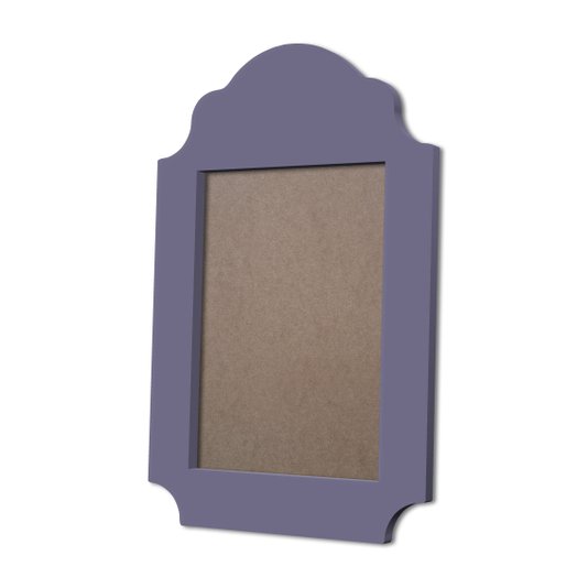 Moldura Provençal Colorida Em MDF 6mm Para Quadros Decorativos Com Fundo MDF
