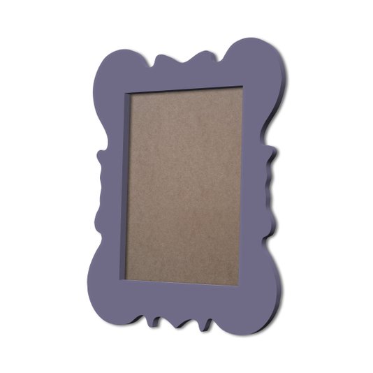 Moldura Provençal Colorida Em MDF 6mm Para Quadros Decorativos Com Fundo MDF