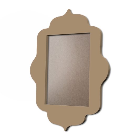 Moldura Provençal Colorida Em MDF 6mm Para Quadros Decorativos Com Fundo MDF e PVC Antirreflexo