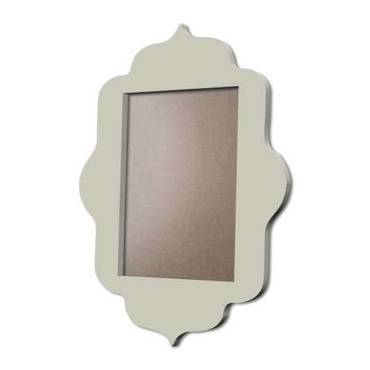 Moldura Provençal Colorida Em MDF 6mm Para Quadros Decorativos Com Fundo MDF e PVC Antirreflexo