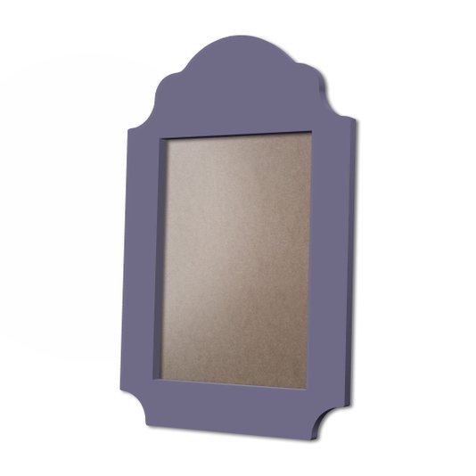 Moldura Provençal Colorida Em MDF 6mm Para Quadros Decorativos Com Fundo MDF e PVC Antirreflexo