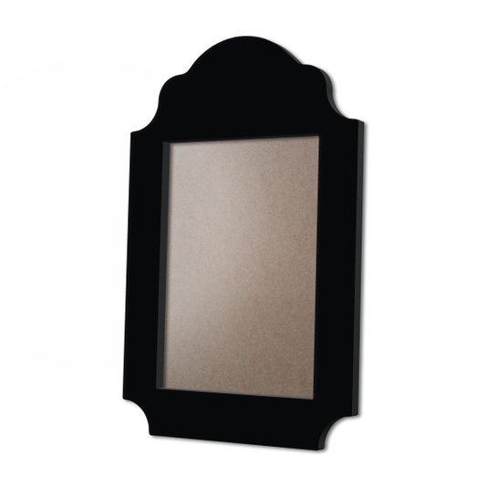 Moldura Provençal Colorida Em MDF 6mm Para Quadros Decorativos Com Fundo MDF e PVC Antirreflexo