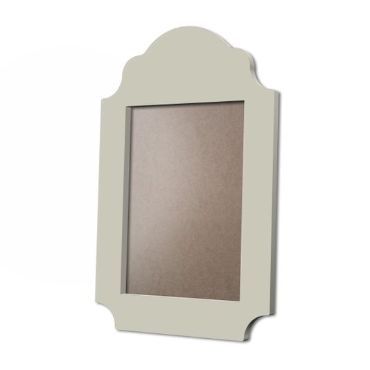 Moldura Provençal Colorida Em MDF 6mm Para Quadros Decorativos Com Fundo MDF e PVC Antirreflexo