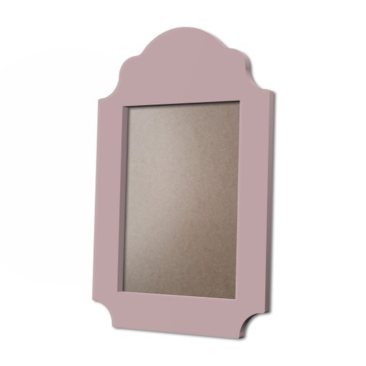 Moldura Provençal Colorida Em MDF 6mm Para Quadros Decorativos Com Fundo MDF e PVC Antirreflexo