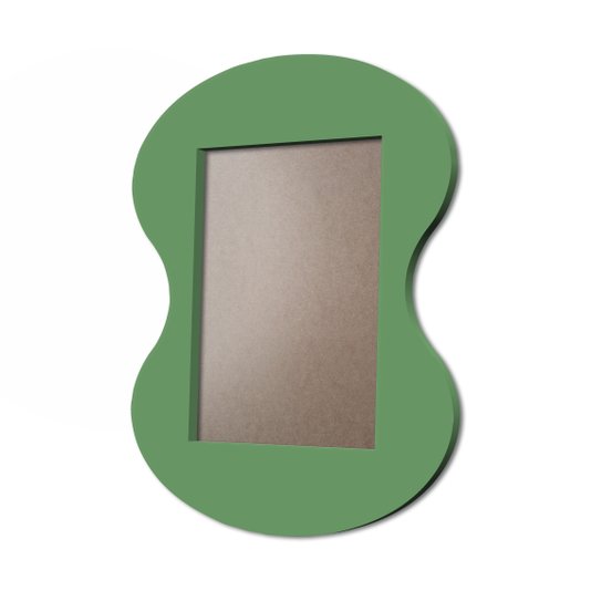 Moldura Provençal Colorida Em MDF 6mm Para Quadros Decorativos Com Fundo MDF e PVC Antirreflexo