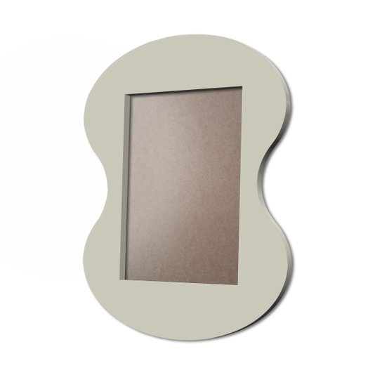 Moldura Provençal Colorida Em MDF 6mm Para Quadros Decorativos Com Fundo MDF e PVC Antirreflexo