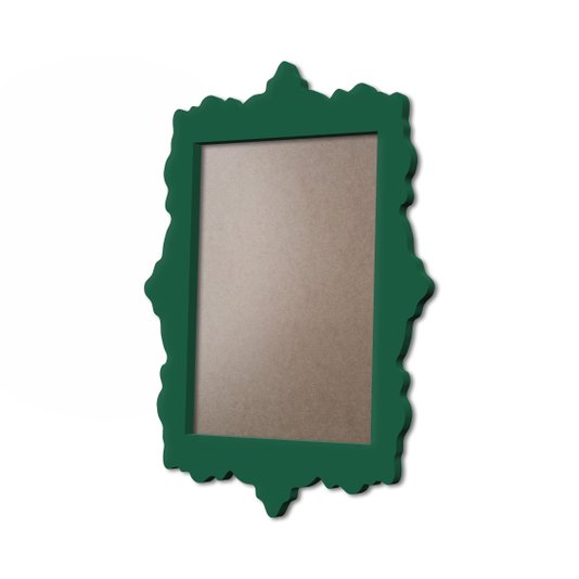 Moldura Provençal Colorida Em MDF 6mm Para Quadros Decorativos Com Fundo MDF e PVC Antirreflexo