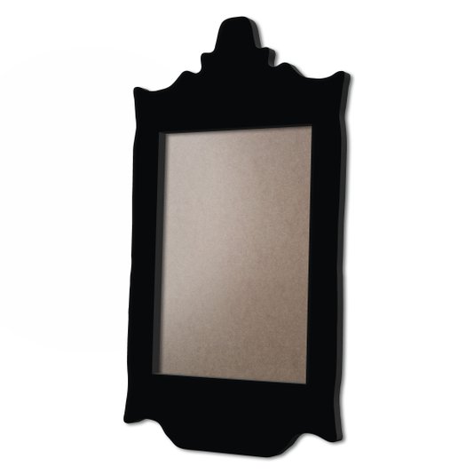 Moldura Provençal Colorida Em MDF 6mm Para Quadros Decorativos Com Fundo MDF e PVC Antirreflexo