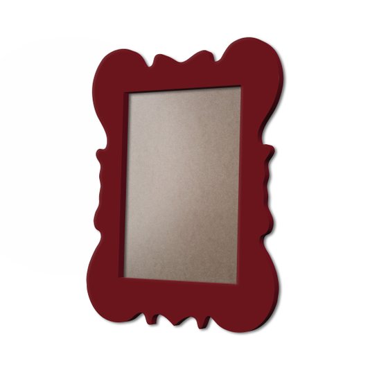 Moldura Provençal Colorida Em MDF 6mm Para Quadros Decorativos Com Fundo MDF e PVC Antirreflexo